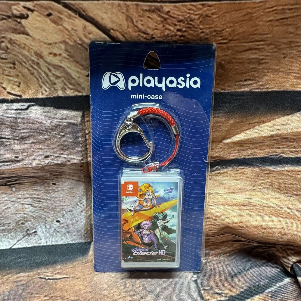 Playasia Ghost Blade HD Nintendo Switch Mini Case Keychain Collectible New